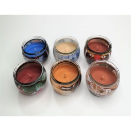 Świeczki zapachowe w szkle zapachy świąteczne