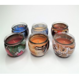 Świeczki zapachowe w szkle zapachy świąteczne