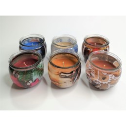 Świeczki zapachowe w szkle zapachy świąteczne